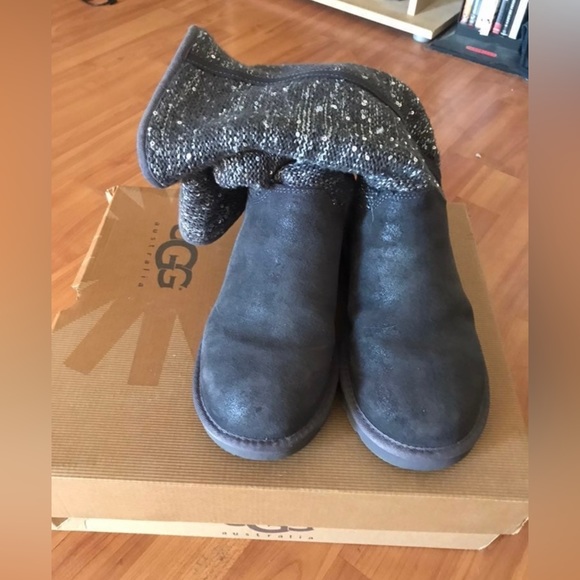 UGG Camaya Knit Sequin Boots - Picture 2 of 4